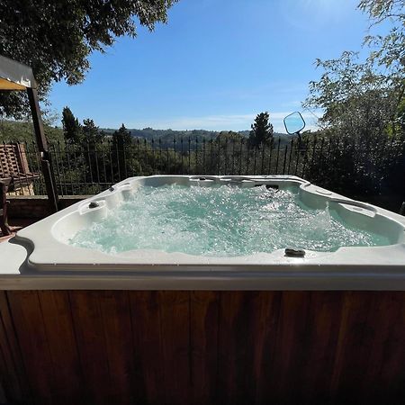 Intero Appartamento Con Private Pool E Jacuzzi Podere Settefrati Montaione Extérieur photo