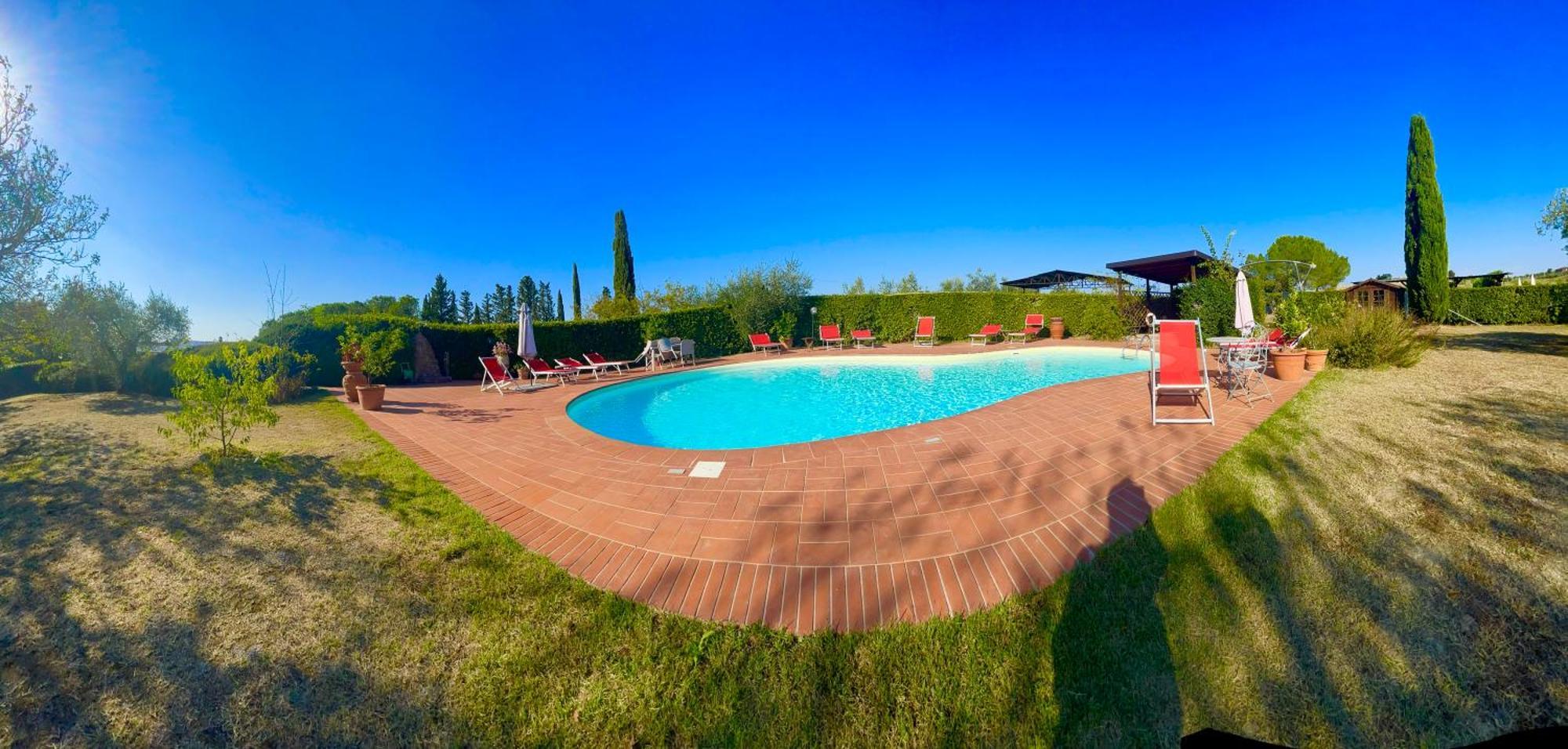 Intero Appartamento Con Private Pool E Jacuzzi Podere Settefrati Montaione Extérieur photo